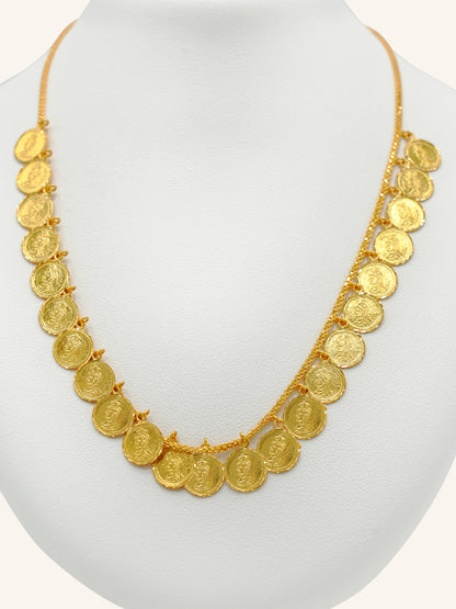 22ct Gold Coin Necklace Set
