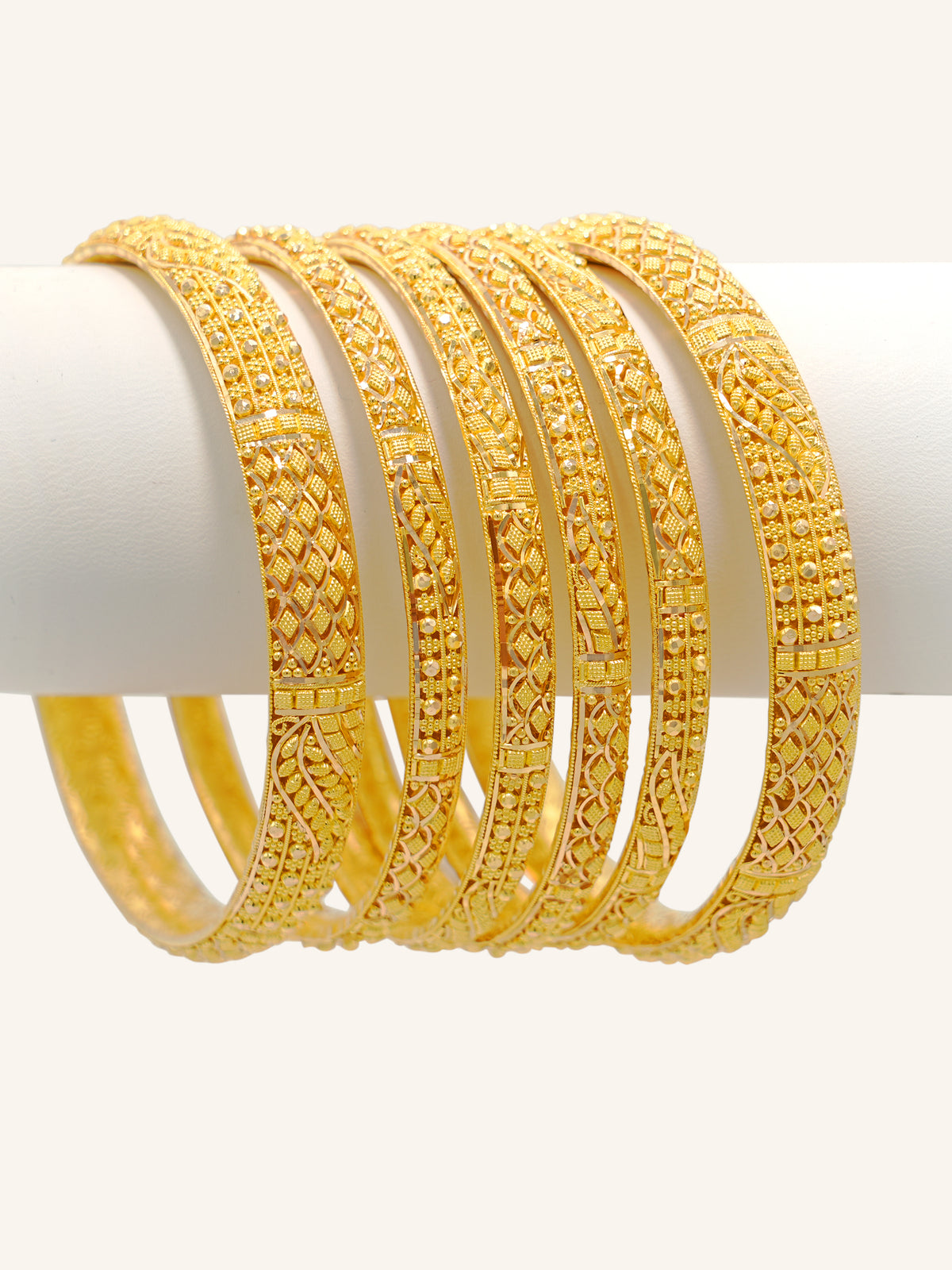 22ct Gold Bangles (6 pieces)