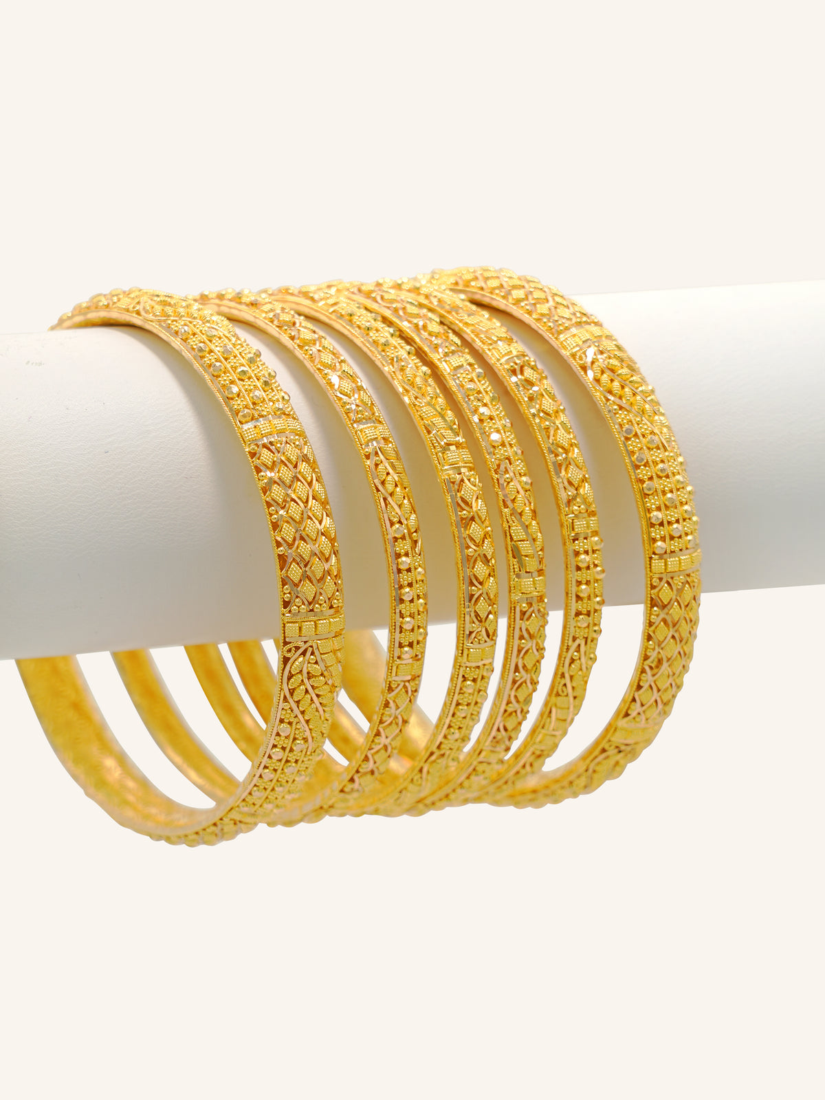 22ct Gold Bangles (6 pieces)