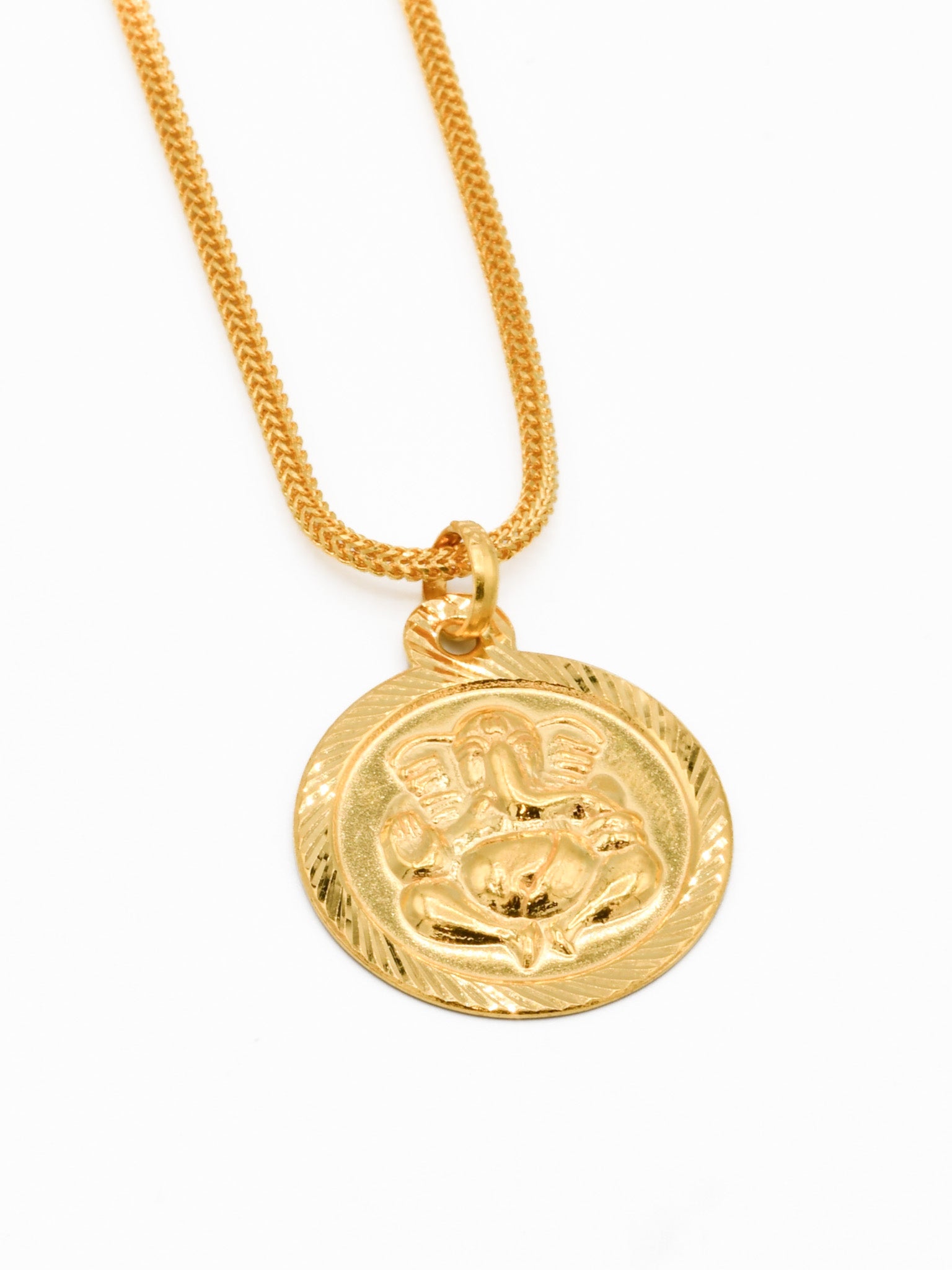 22ct Gold Ganesh Pendant