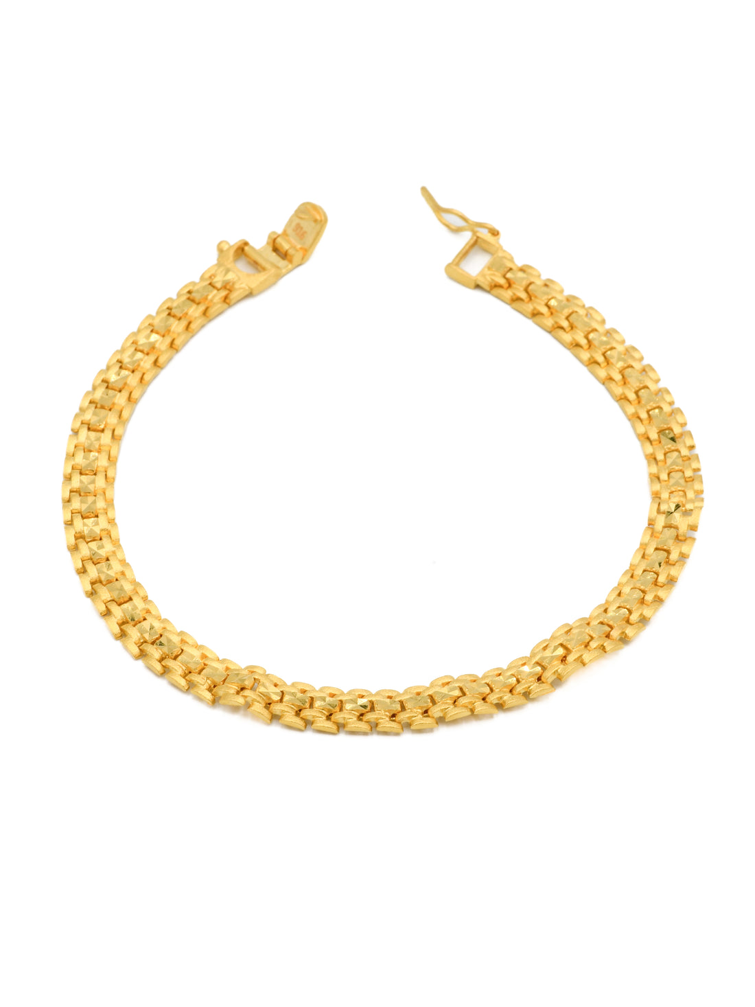 22ct Gold Mens Bracelet - Roop Darshan