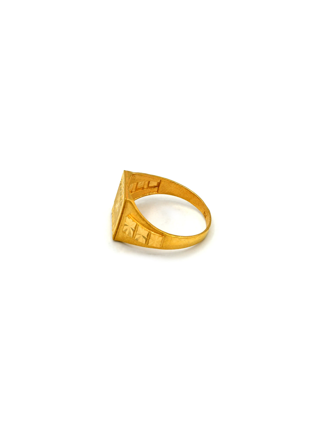 22ct Gold Mens Ring - Roop Darshan