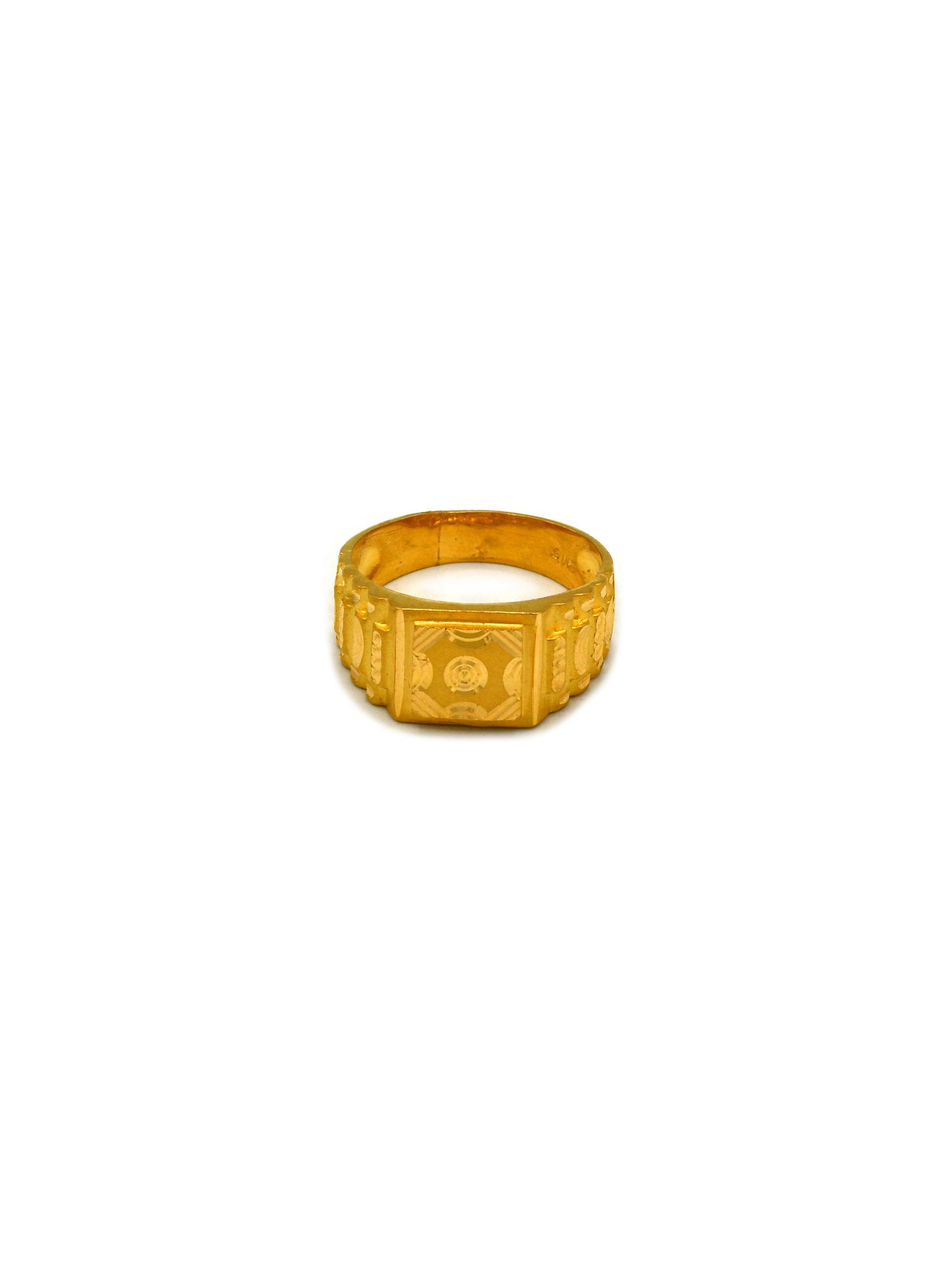 22ct Gold Mens Ring - Roop Darshan