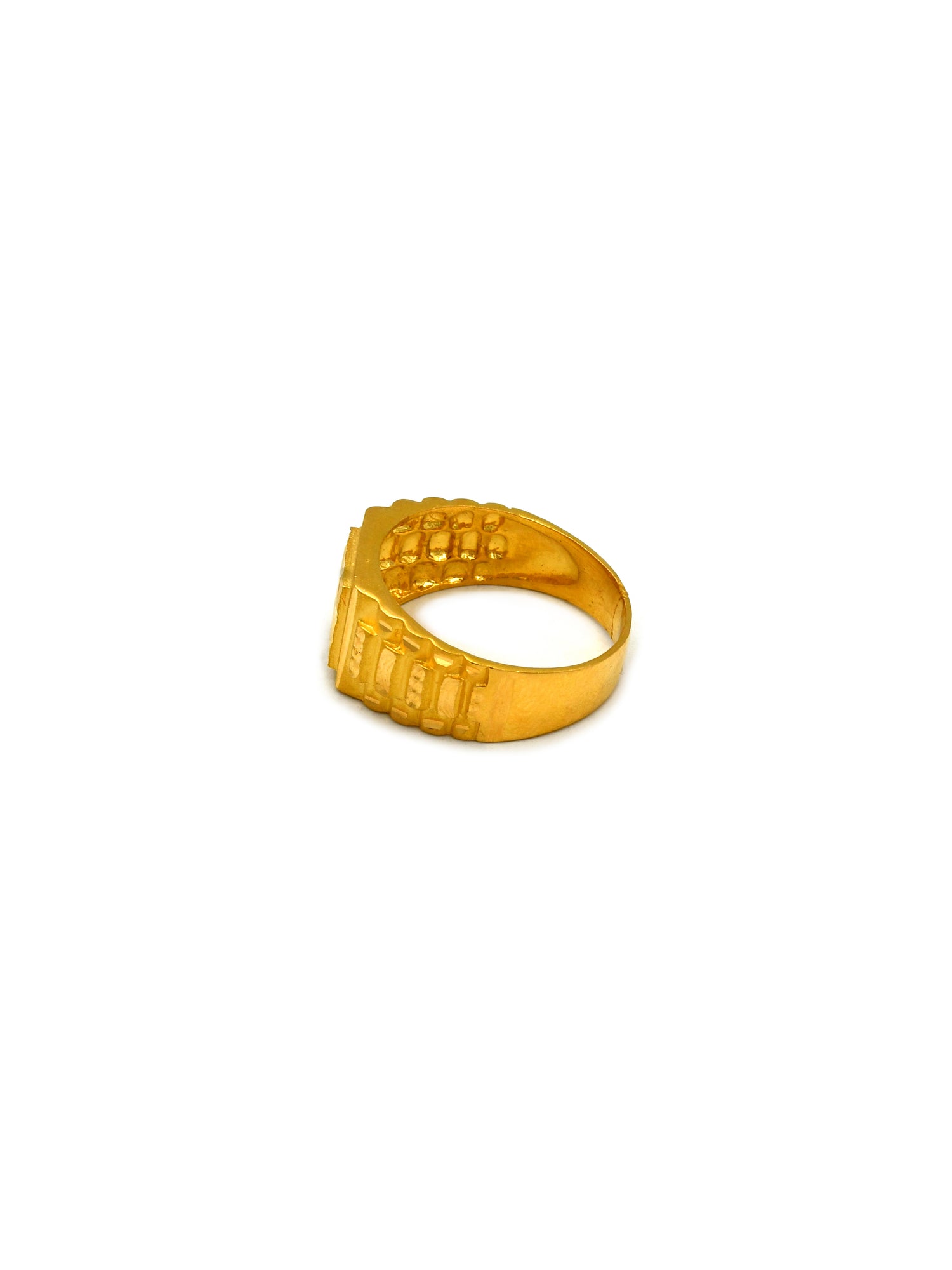 22ct Gold Mens Ring - Roop Darshan