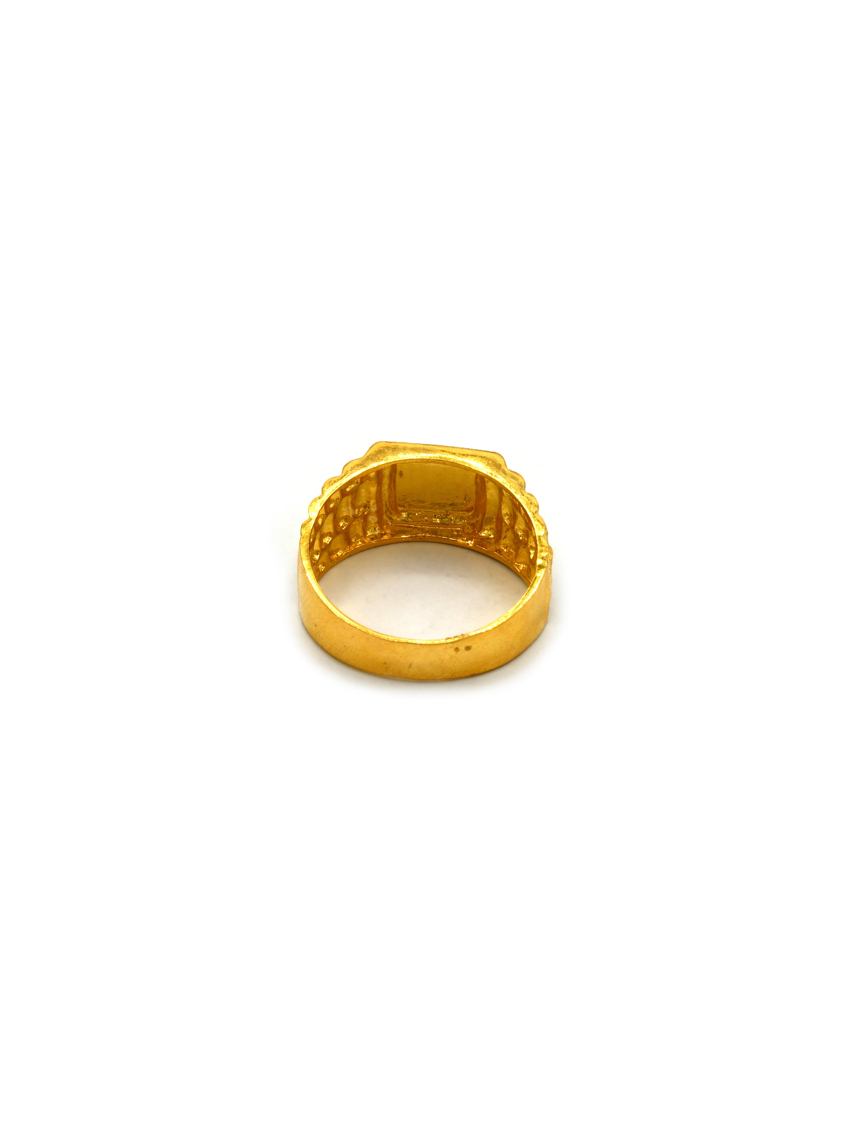 22ct Gold Mens Ring - Roop Darshan