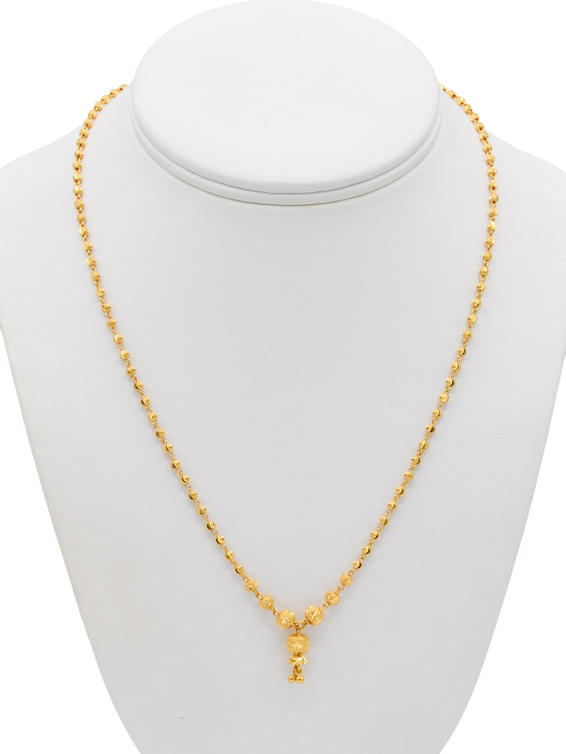 22ct Gold Ball Fancy Chain