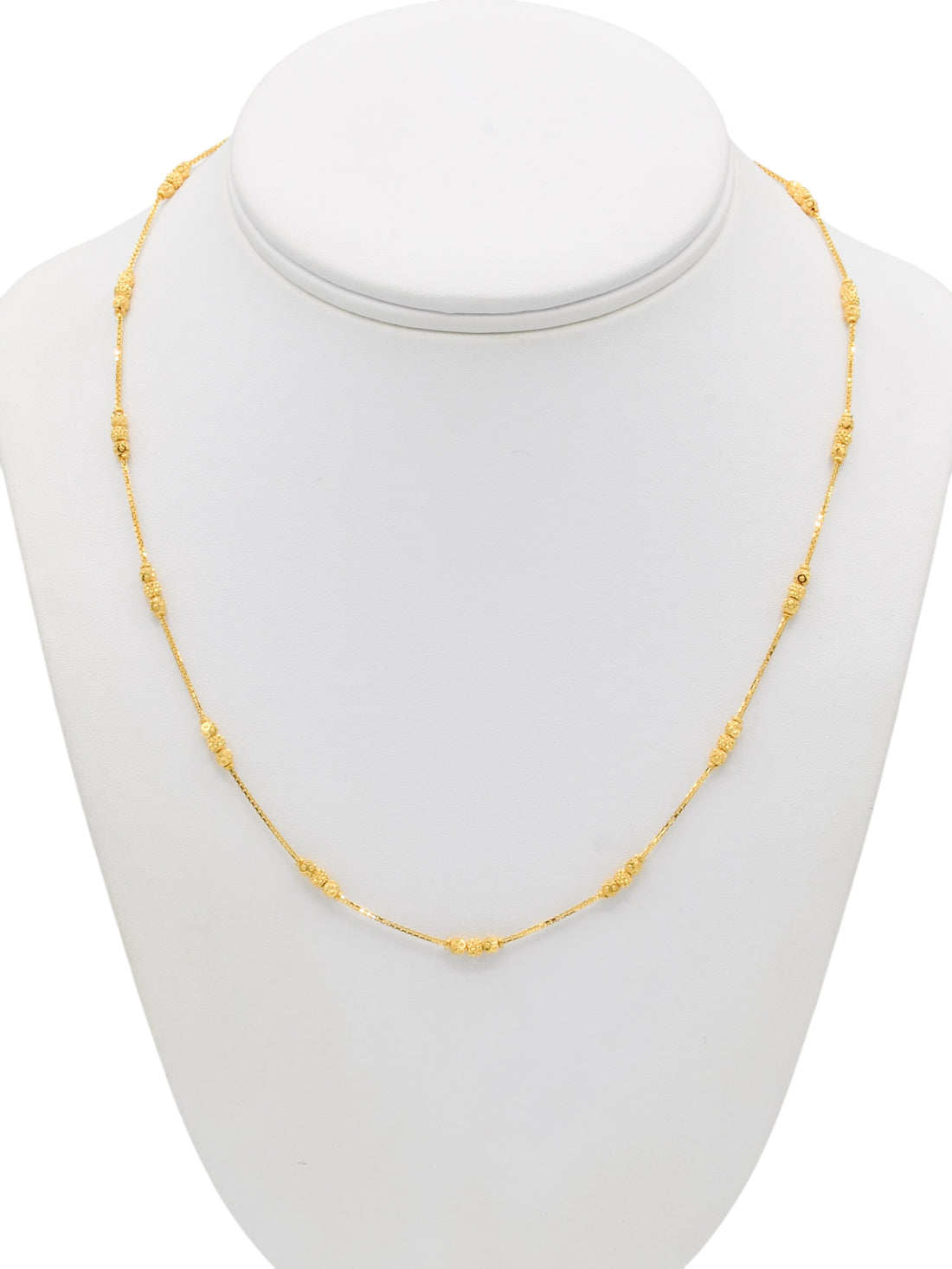 22ct Gold Ball Fancy Chain