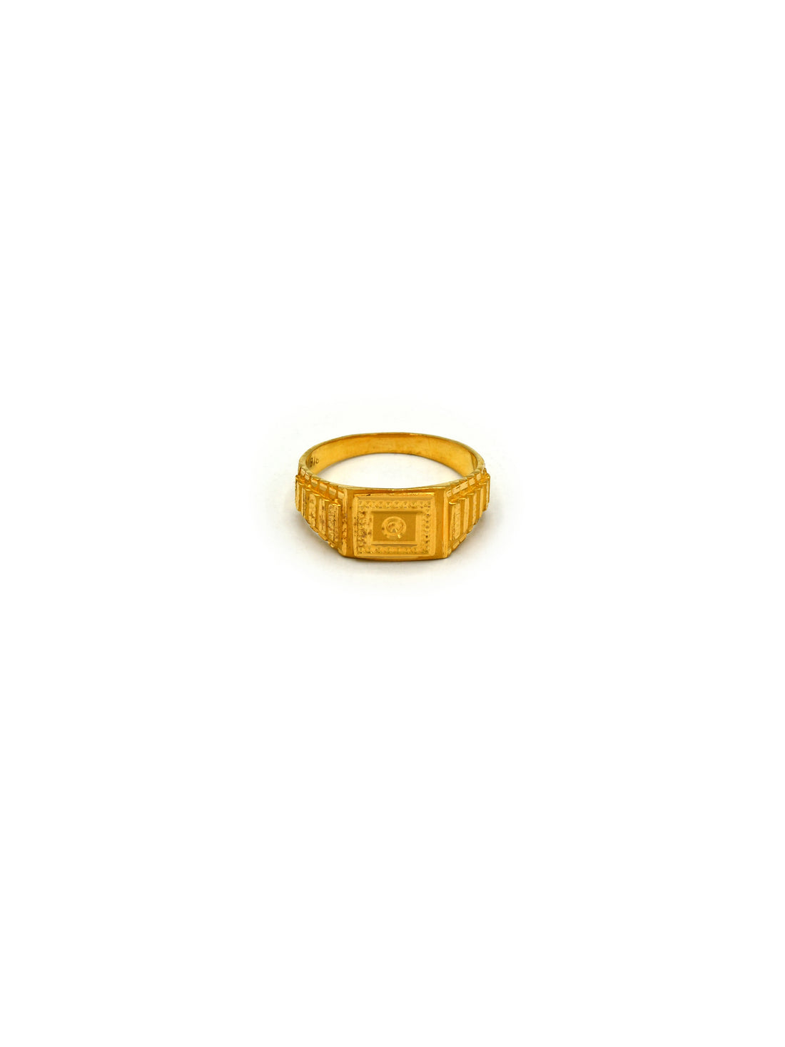 22ct Gold Mens Ring - Roop Darshan