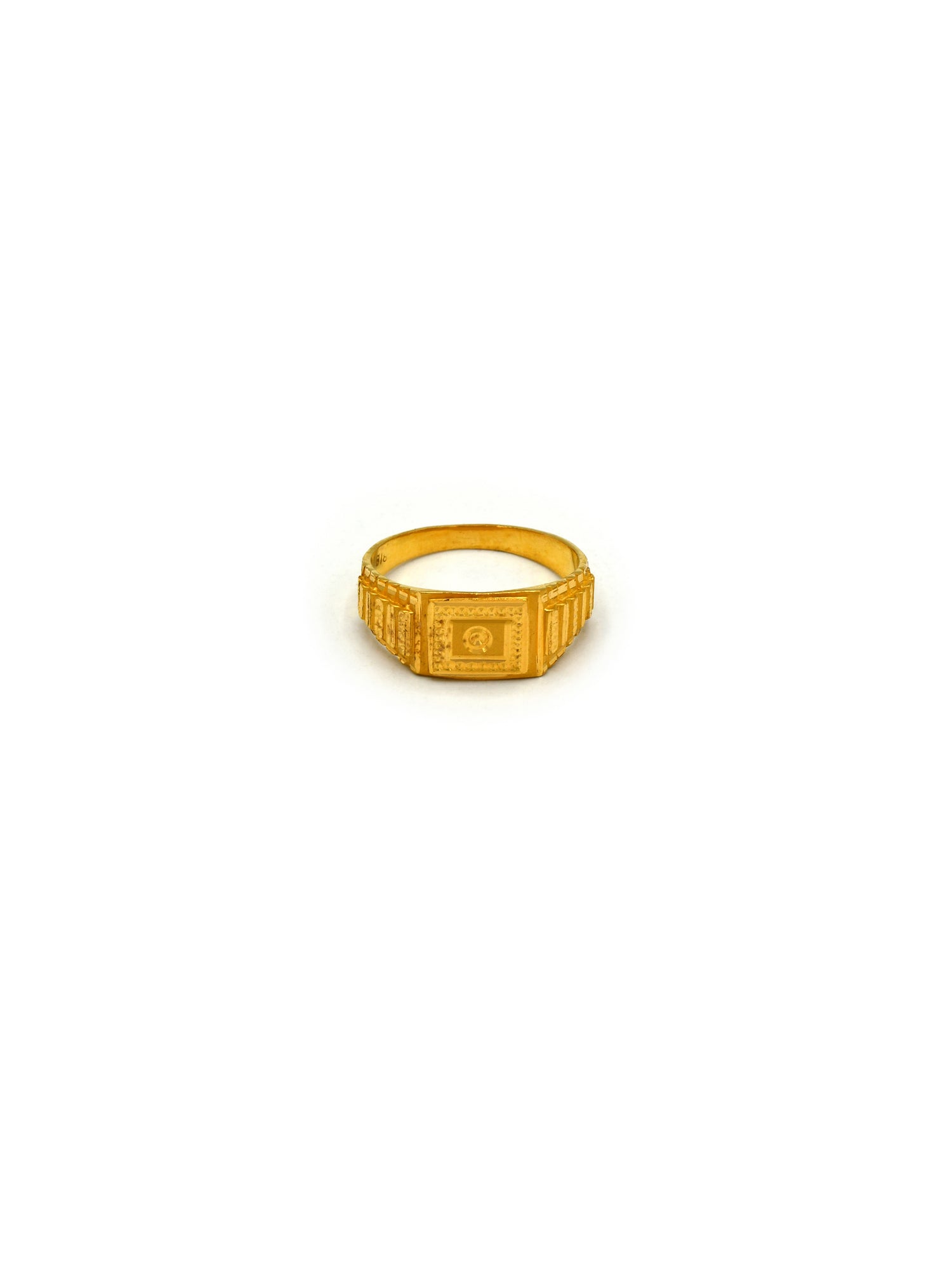 22ct Gold Mens Ring - Roop Darshan