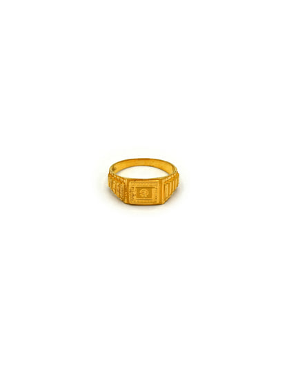 22ct Gold Mens Ring - Roop Darshan