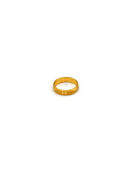 22Ct Gold Band Ring