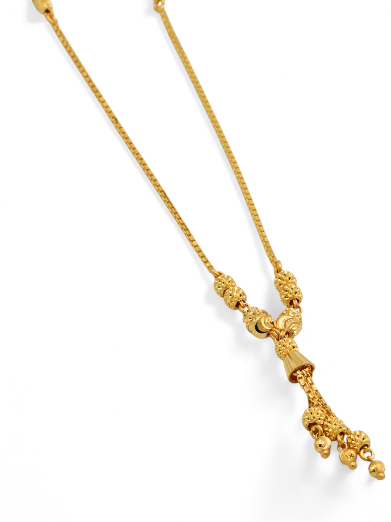 22ct Gold Ball Fancy Chain