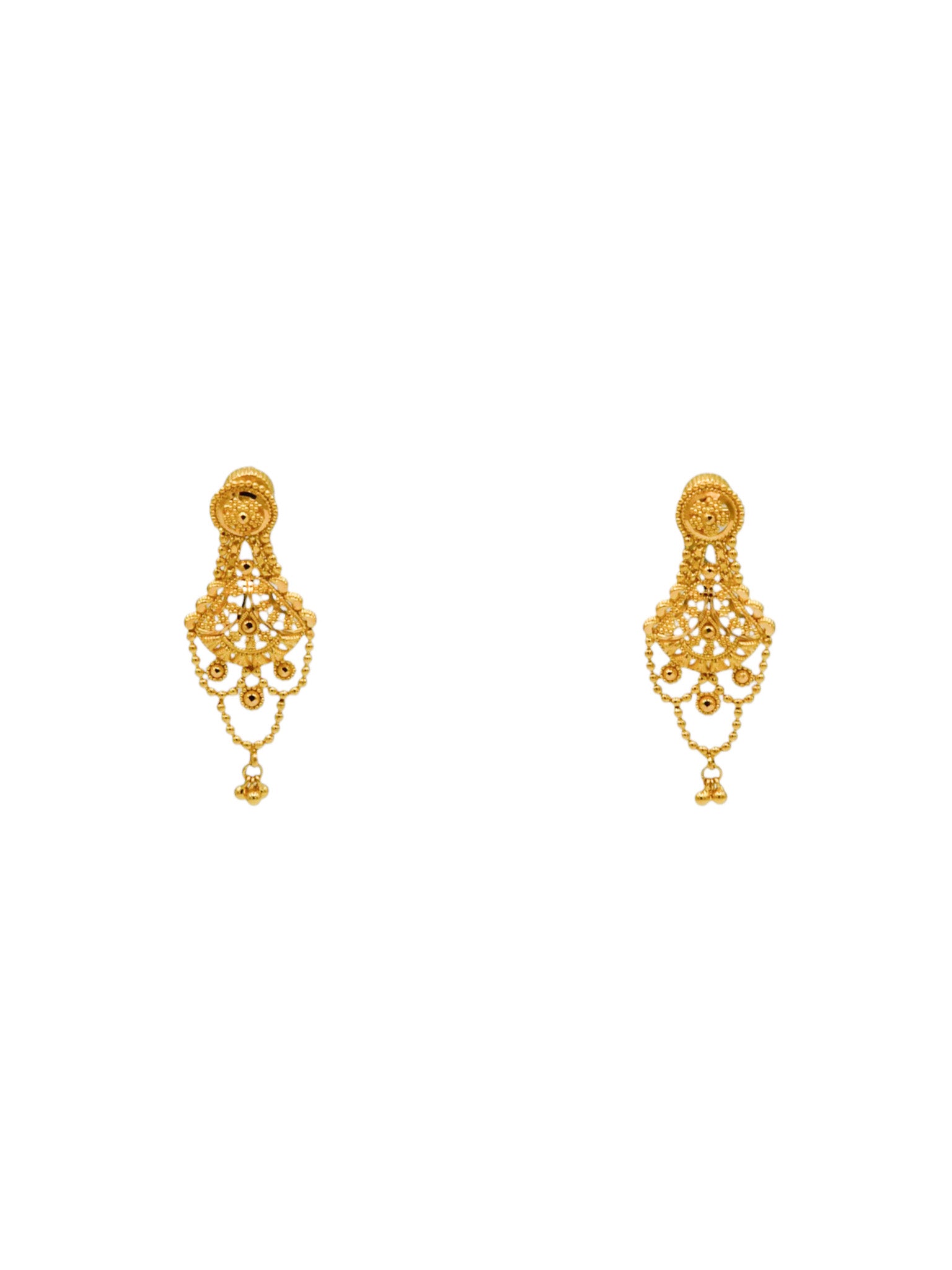 22Ct Gold Necklace Set - Roop Darshan