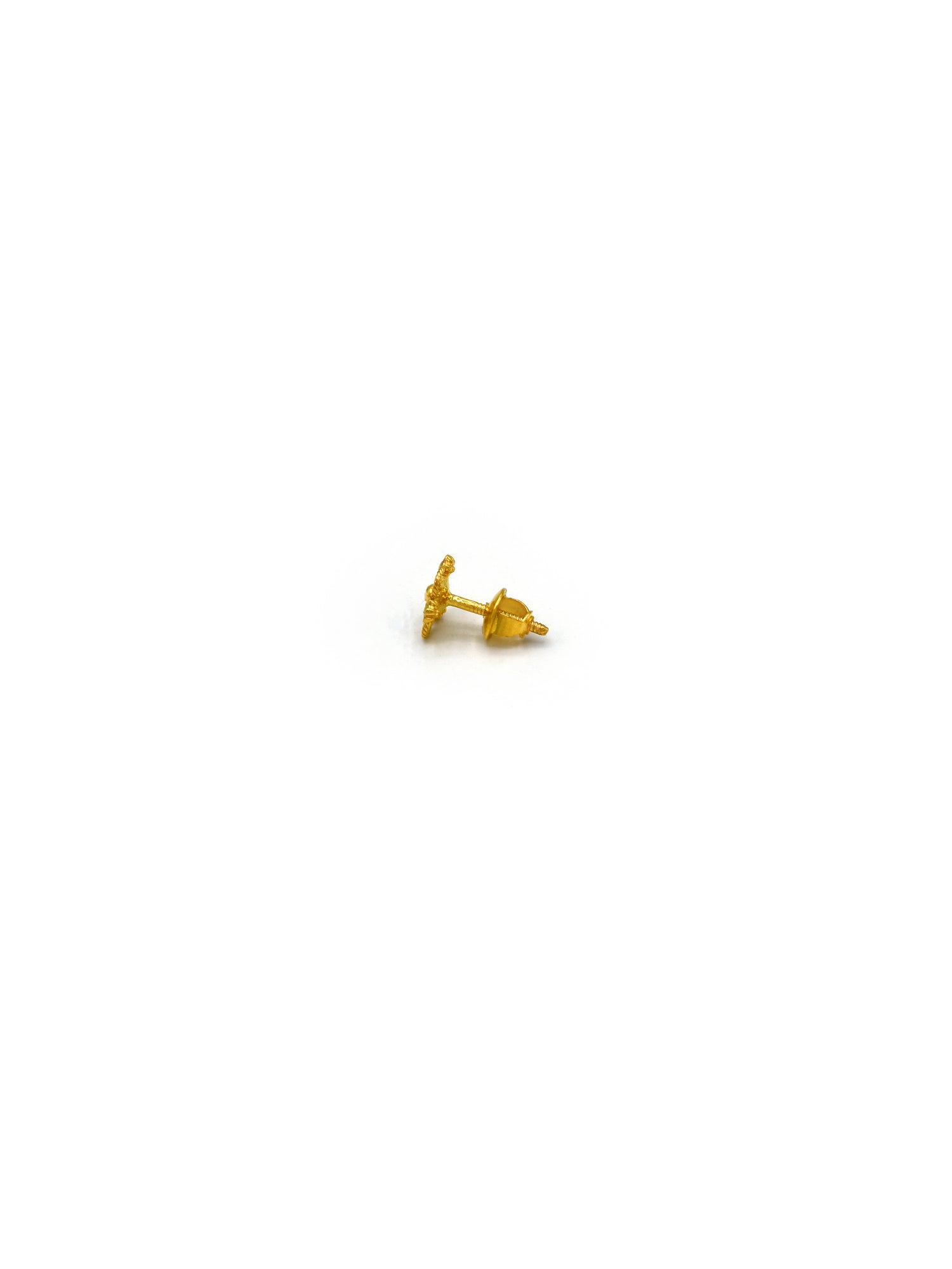 22ct Gold Minakari Stud Earrings - Roop Darshan