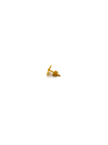 22Ct Gold Stud Earring - Roop Darshan