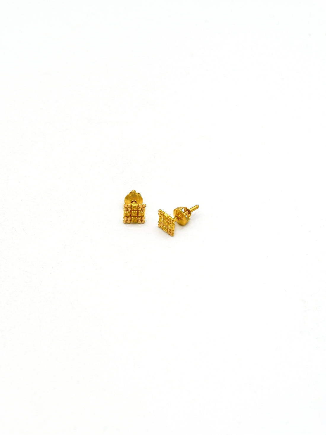 22Ct Gold Stud Earring - Roop Darshan
