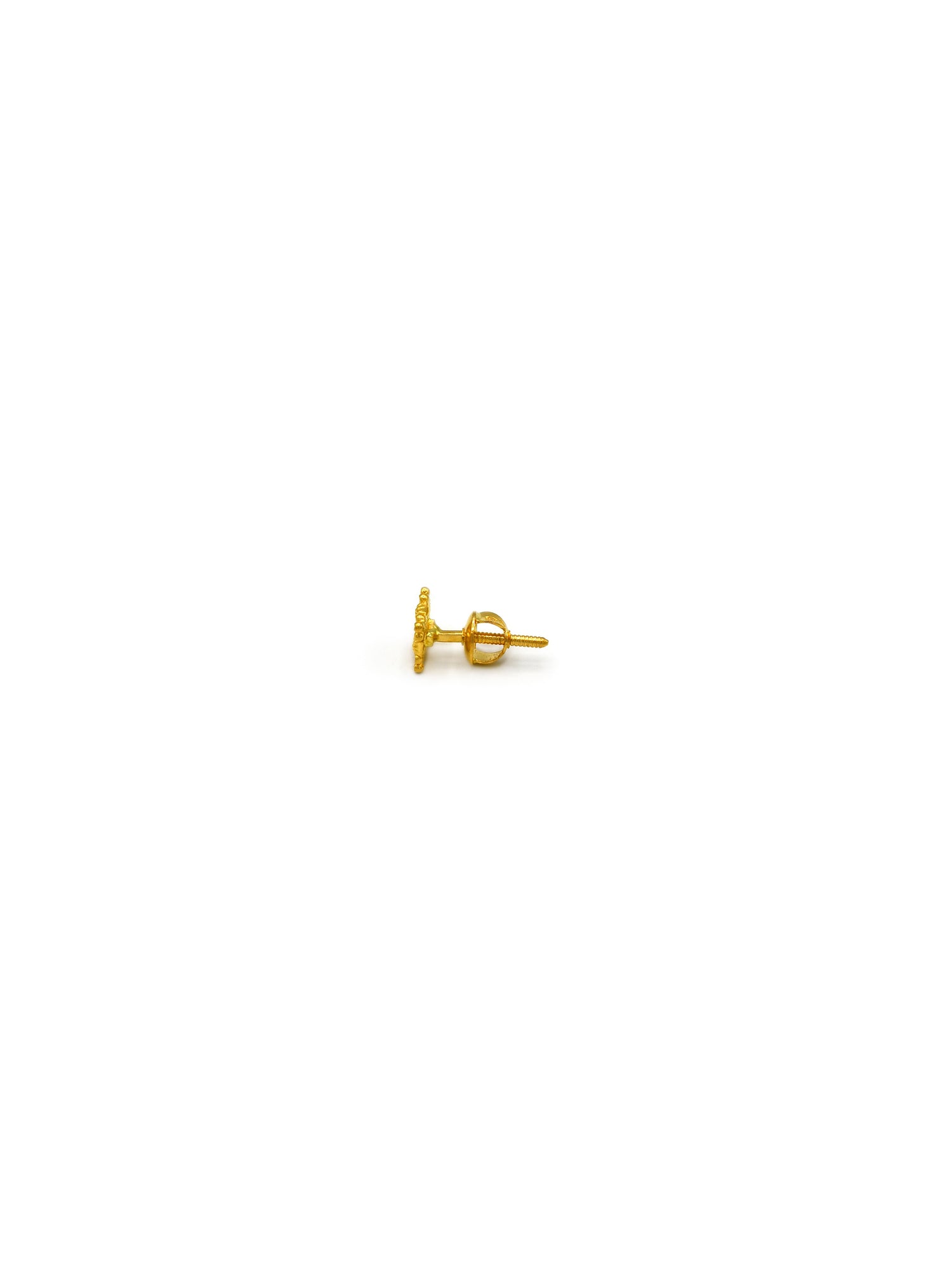 22Ct Gold Stud Earring - Roop Darshan