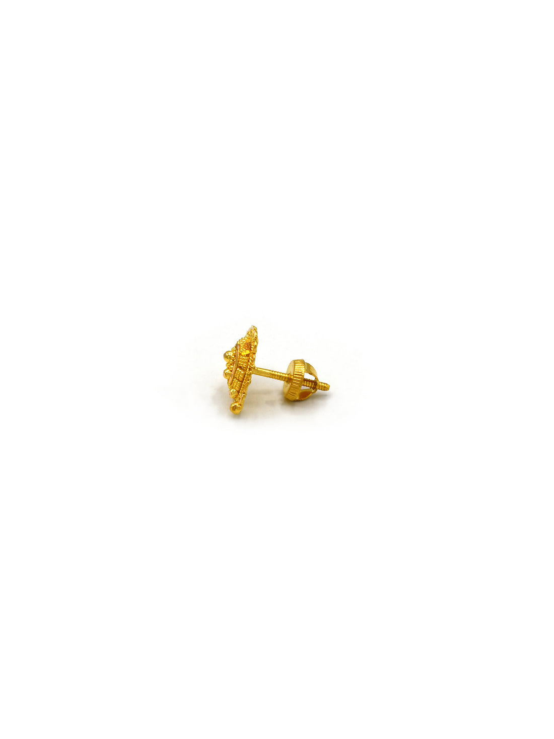22Ct Gold Stud Earring - Roop Darshan