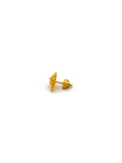 22Ct Gold Stud Earring - Roop Darshan
