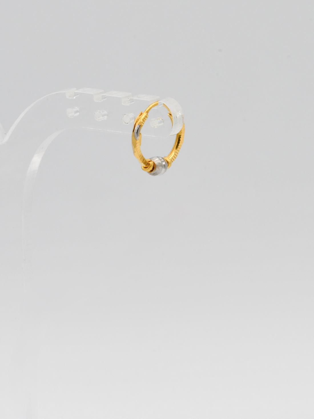 22ct Gold Two Tone Ball Bali - Roop Darshan