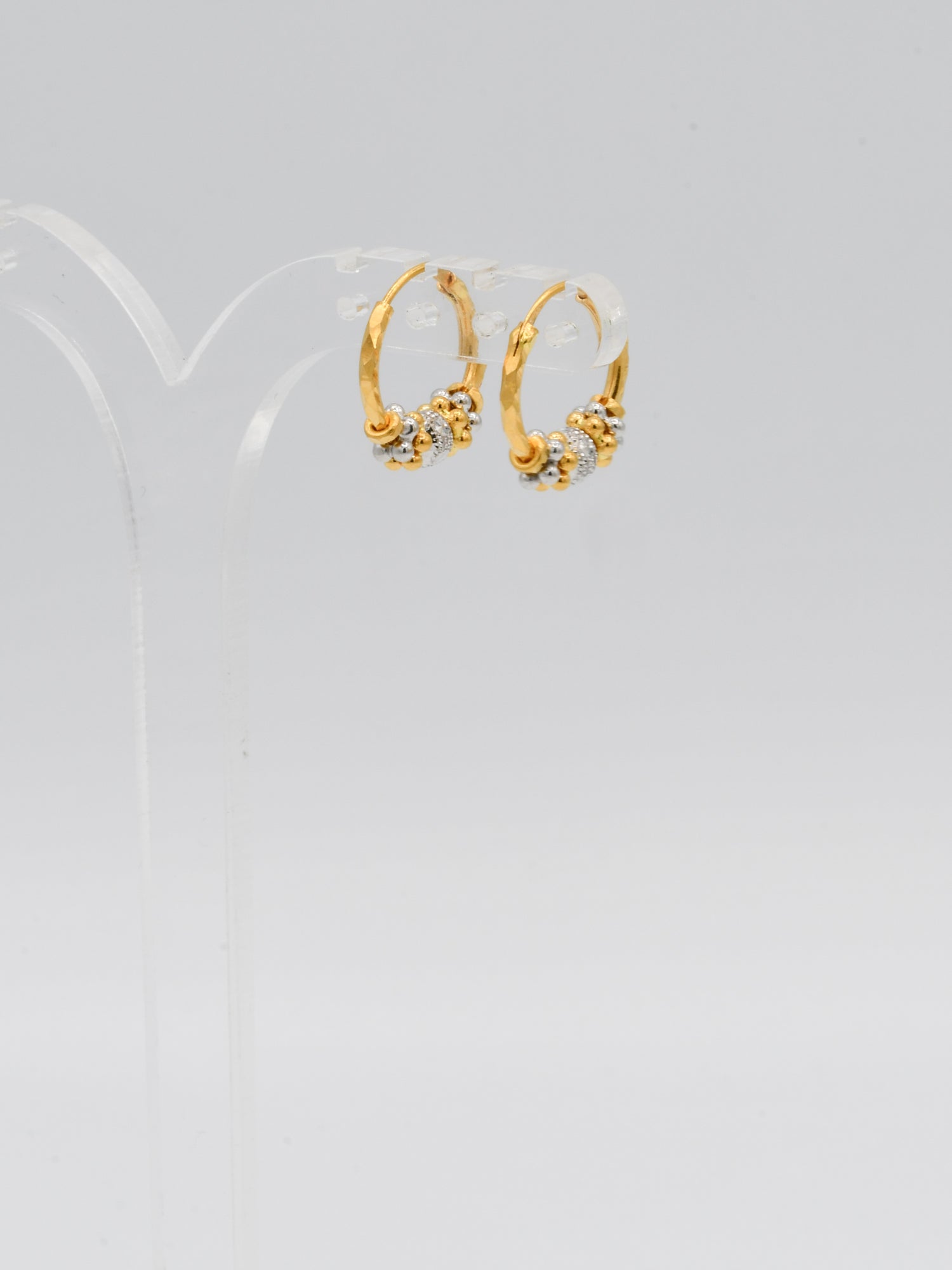 22ct Gold Two Tone Ball Bali