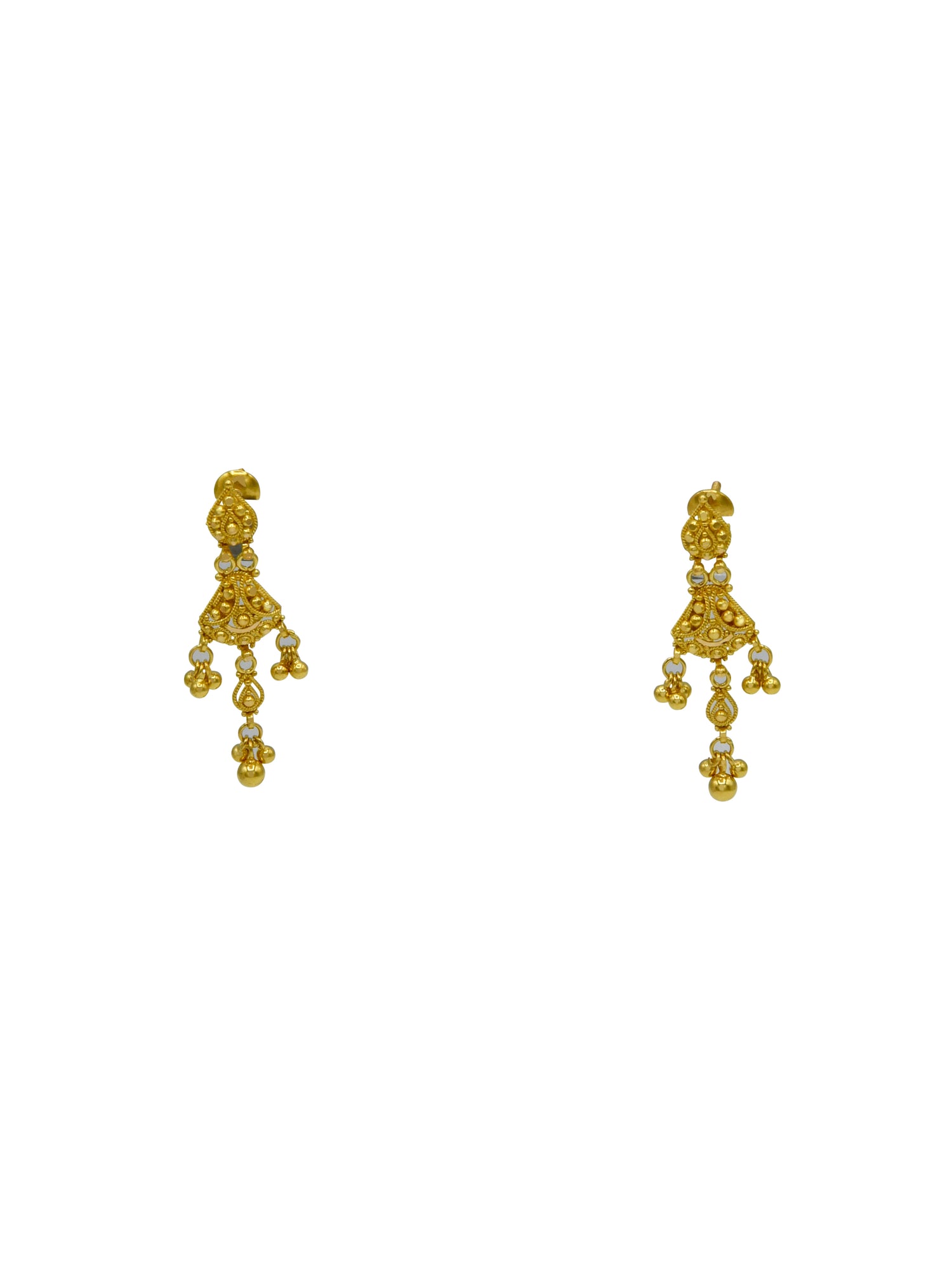 22ct Gold Necklace Set - Roop Darshan