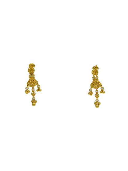 22ct Gold Necklace Set - Roop Darshan