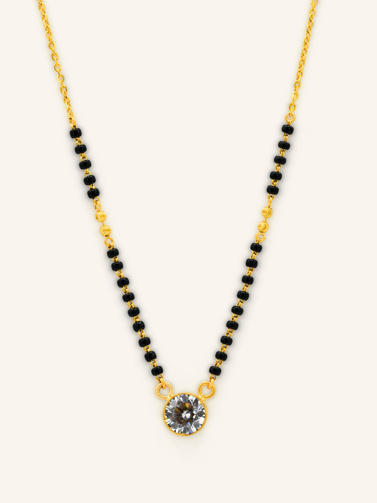 22ct Gold CZ Mangalsutra