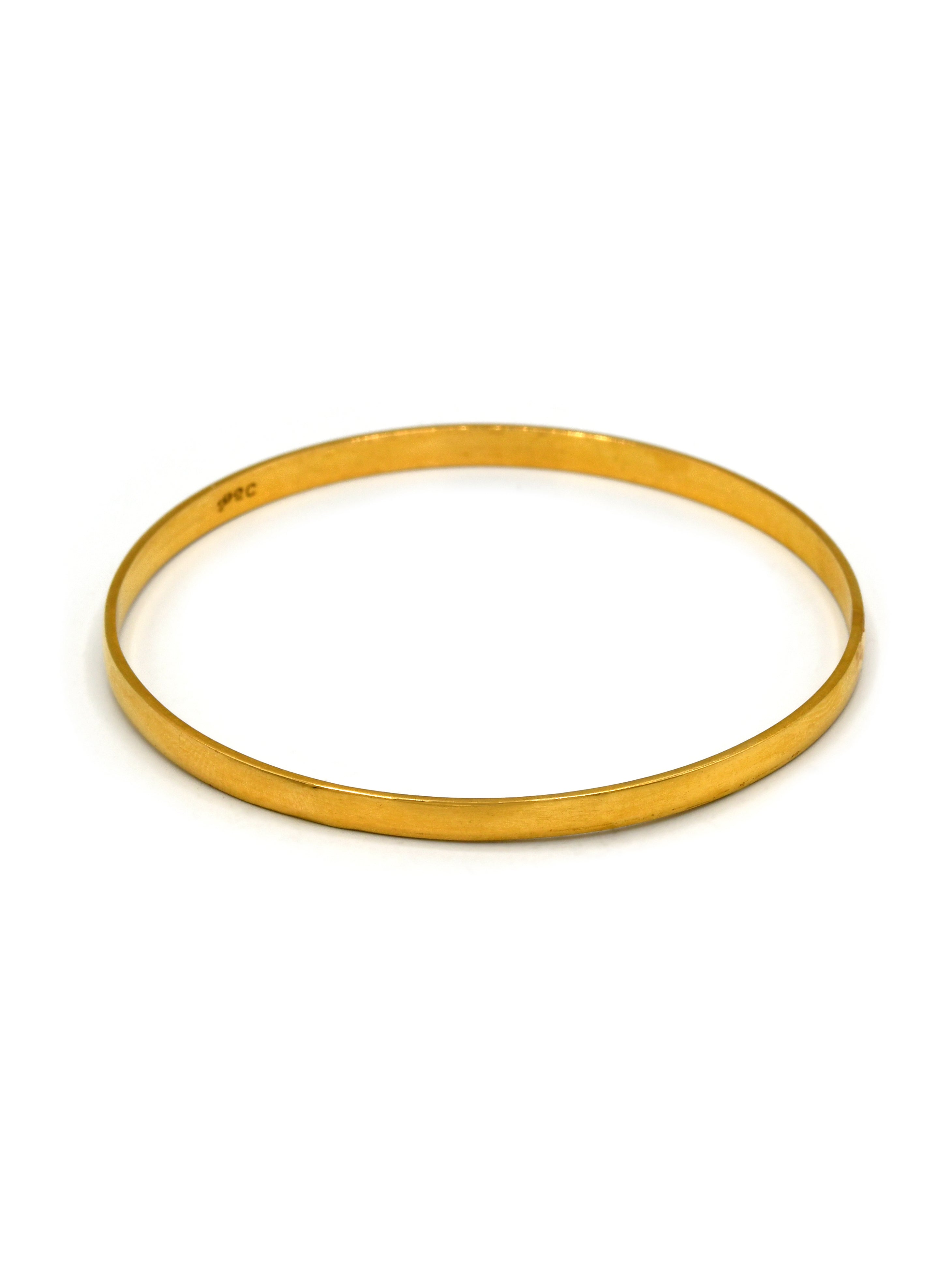 22CT Gold 1Piece Bangle 14.11 Gms - Roop Darshan