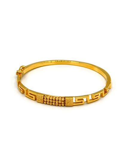 22ct Gold 1 Piece Ladies Bangle - Roop Darshan