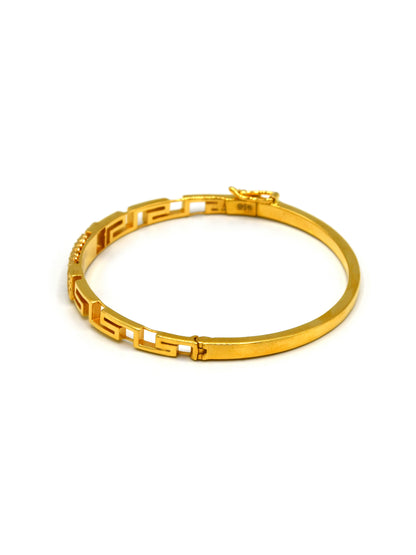 22ct Gold 1 Piece Ladies Bangle - Roop Darshan