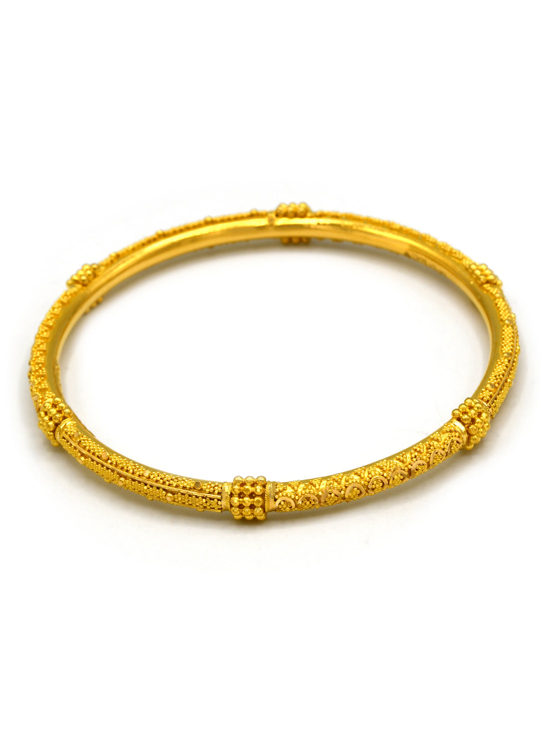 22ct Gold 2 Piece Bangle - Roop Darshan