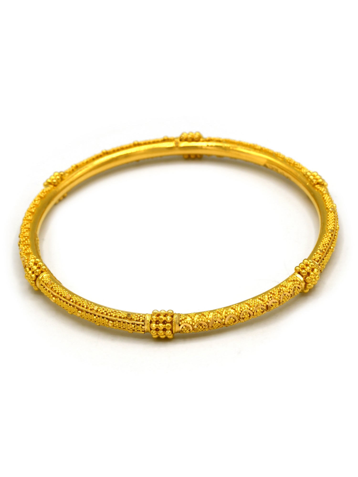 22ct Gold 2 Piece Bangle - Roop Darshan