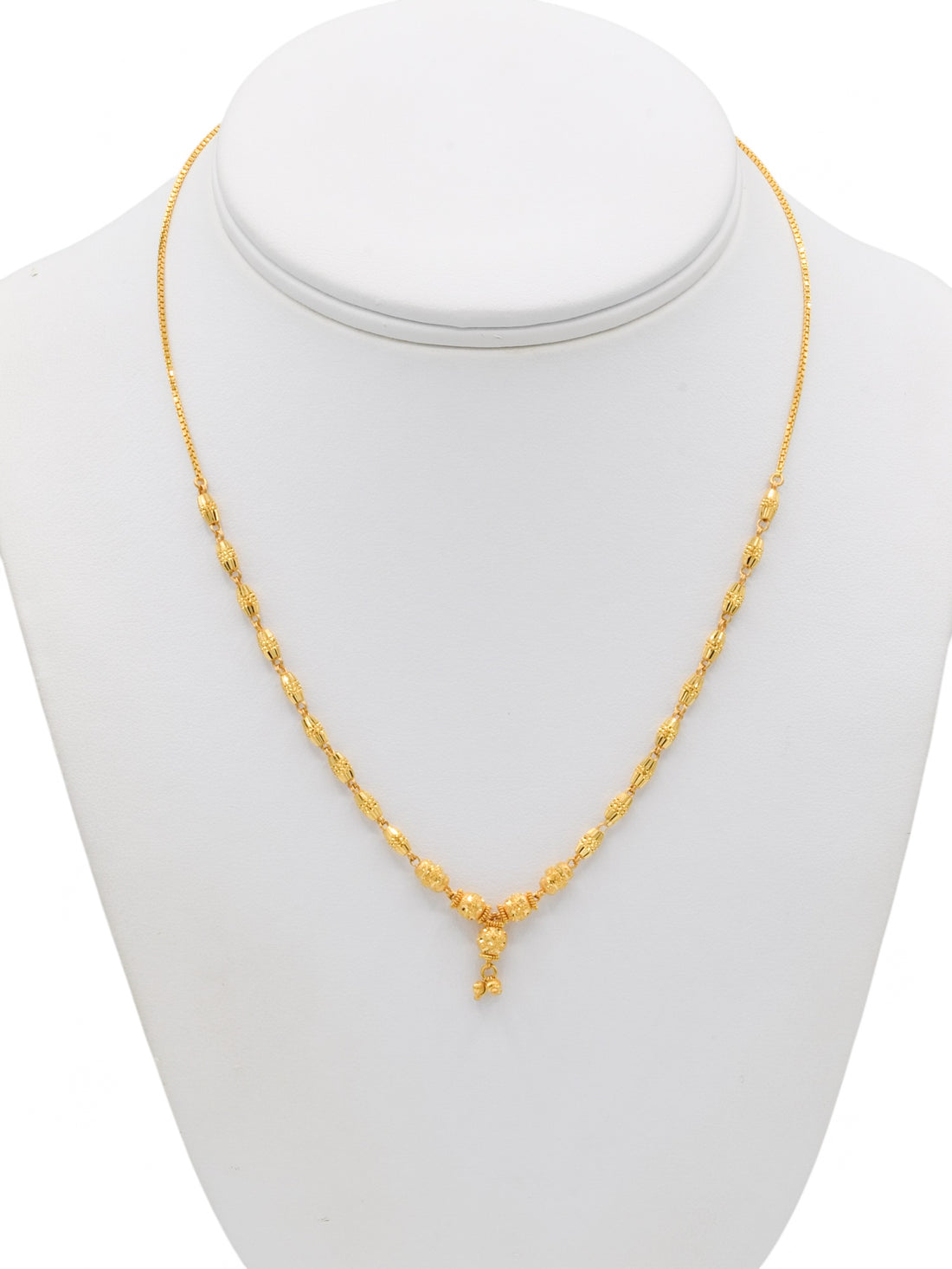 22ct Gold Ball Fancy Chain