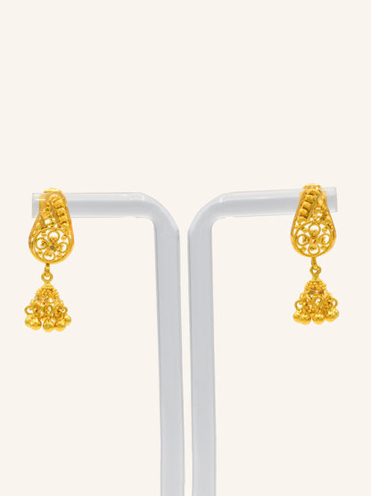 22ct Gold Earring
