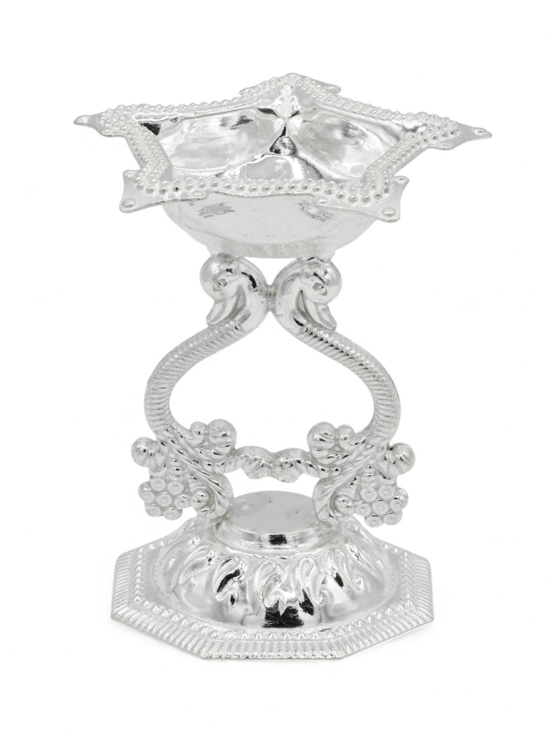 Silver Diya - Roop Darshan