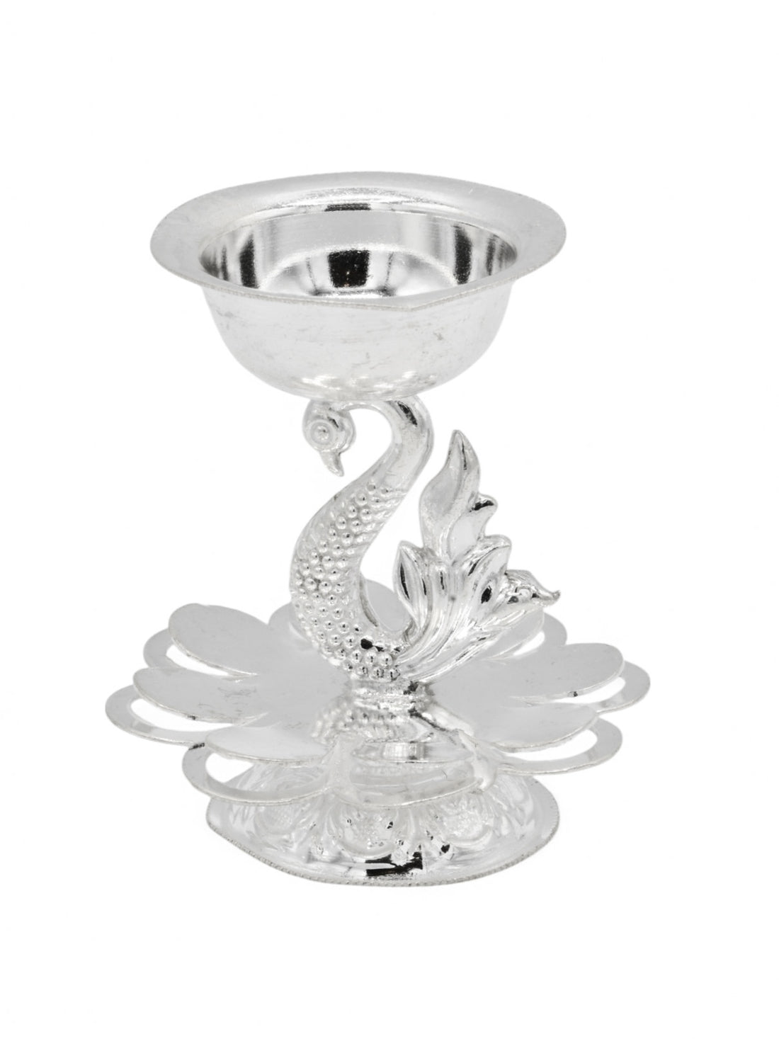 Silver Diya - Roop Darshan