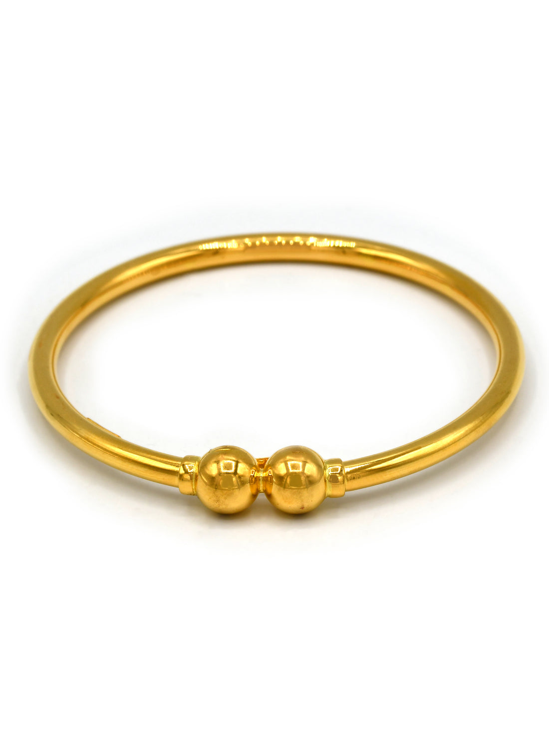 22ct Gold 2 Piece Bangle - Roop Darshan