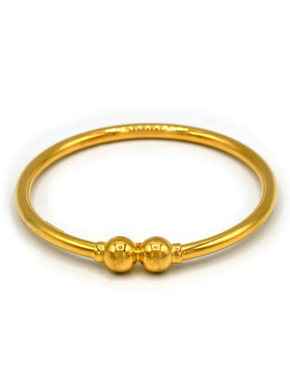 22ct Gold 2 Piece Bangle - Roop Darshan