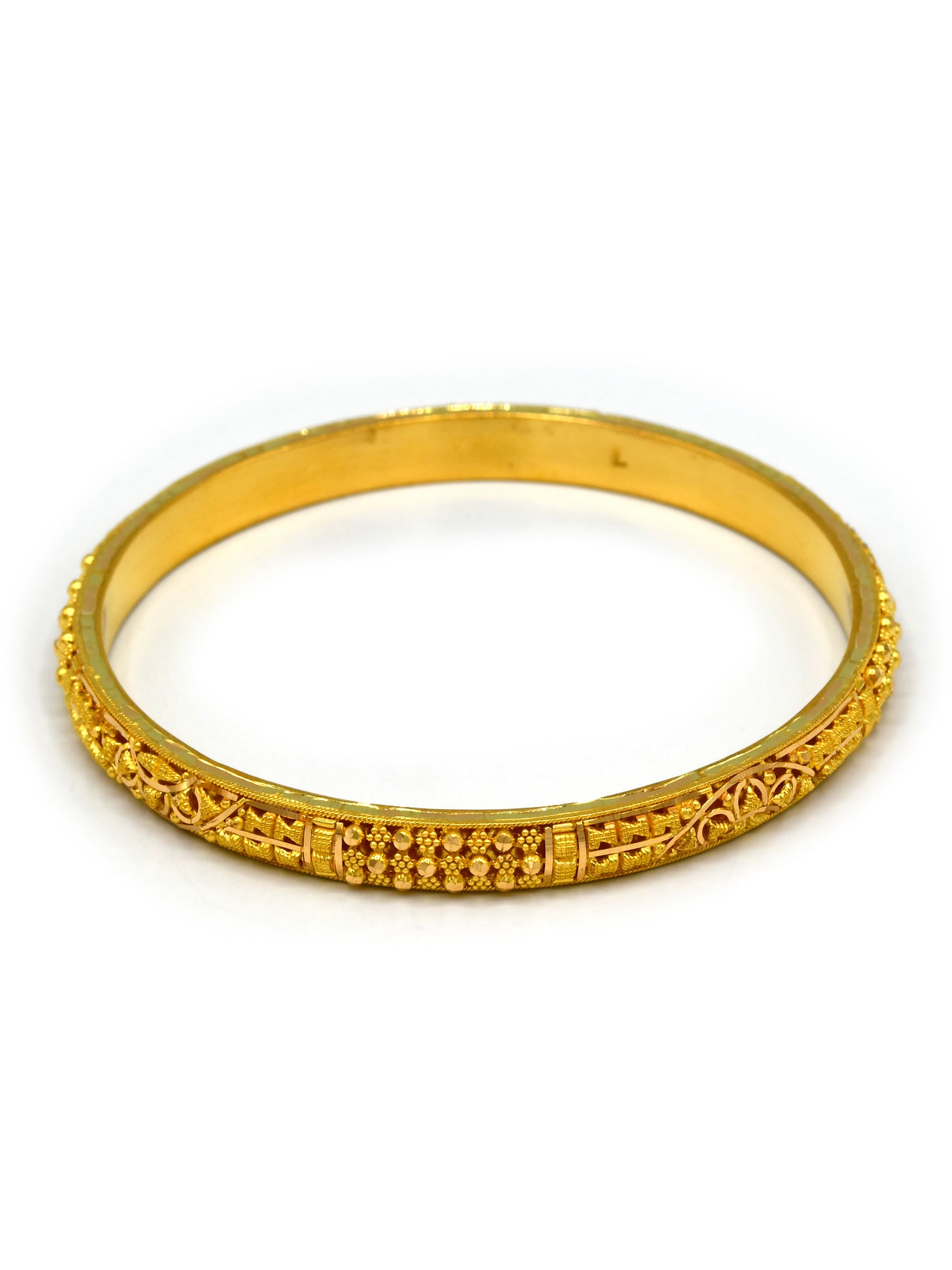 22ct Gold 4 Piece Bangle - Roop Darshan