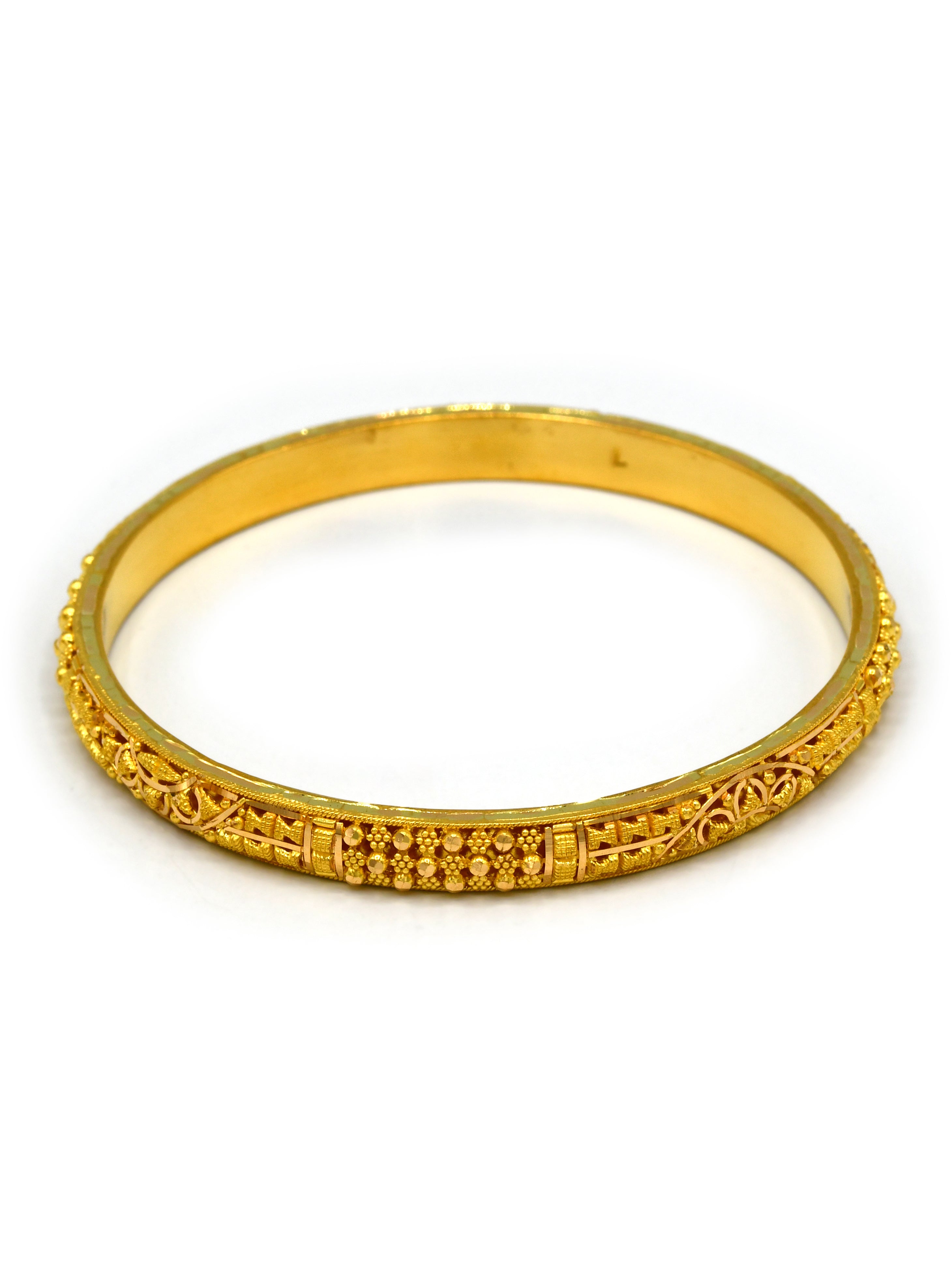 22ct Gold 4 Piece Bangle - Roop Darshan