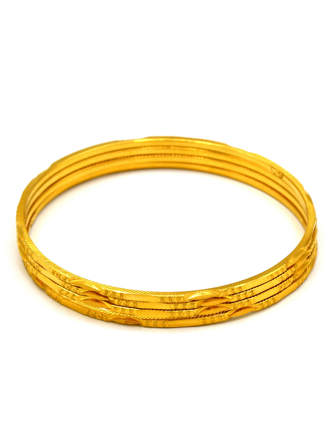 22ct Gold 4 Piece Bangle - Roop Darshan