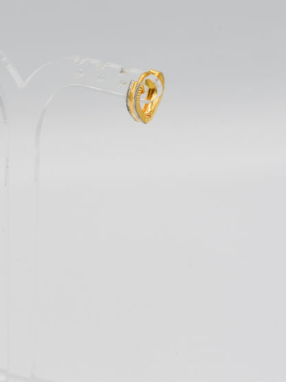 22ct Gold Two Tone Bali