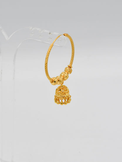 22ct Gold Ball Jhumki Bali - Roop Darshan