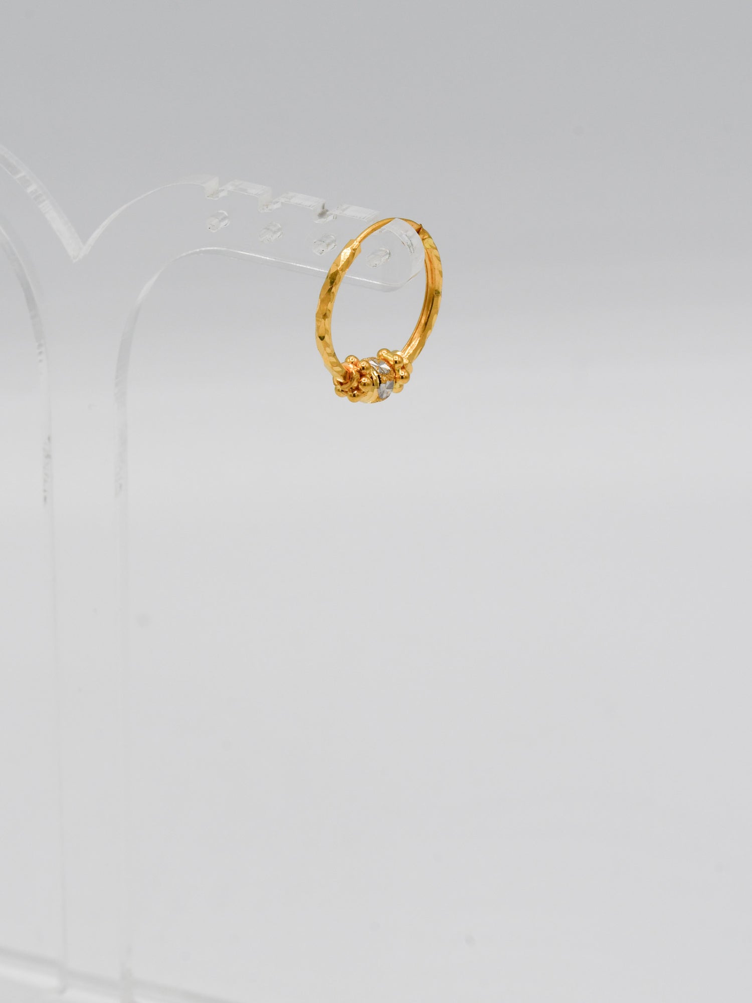 22Ct Gold Two Tone Ball Bali - Roop Darshan