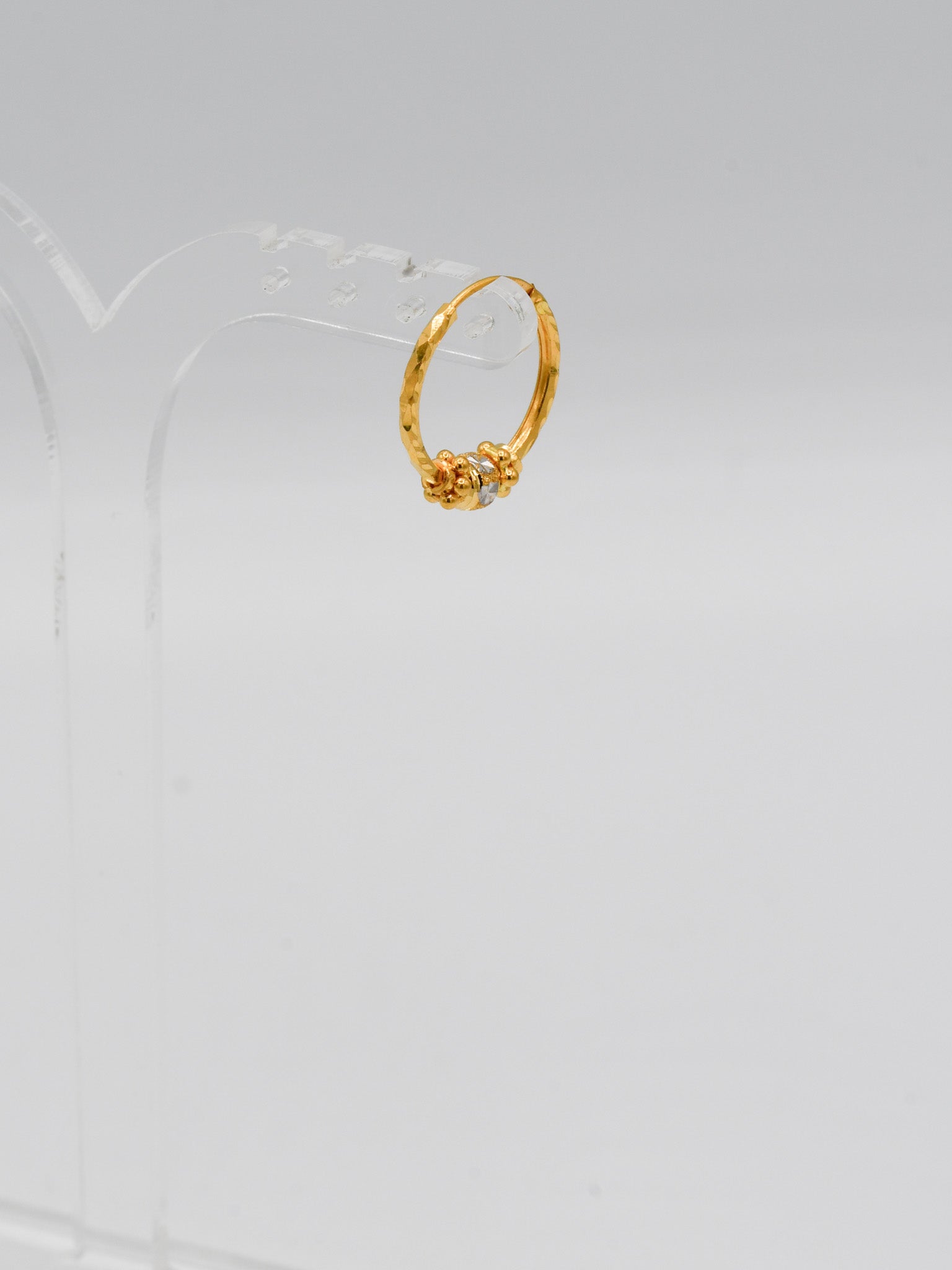 22Ct Gold Two Tone Ball Bali - Roop Darshan