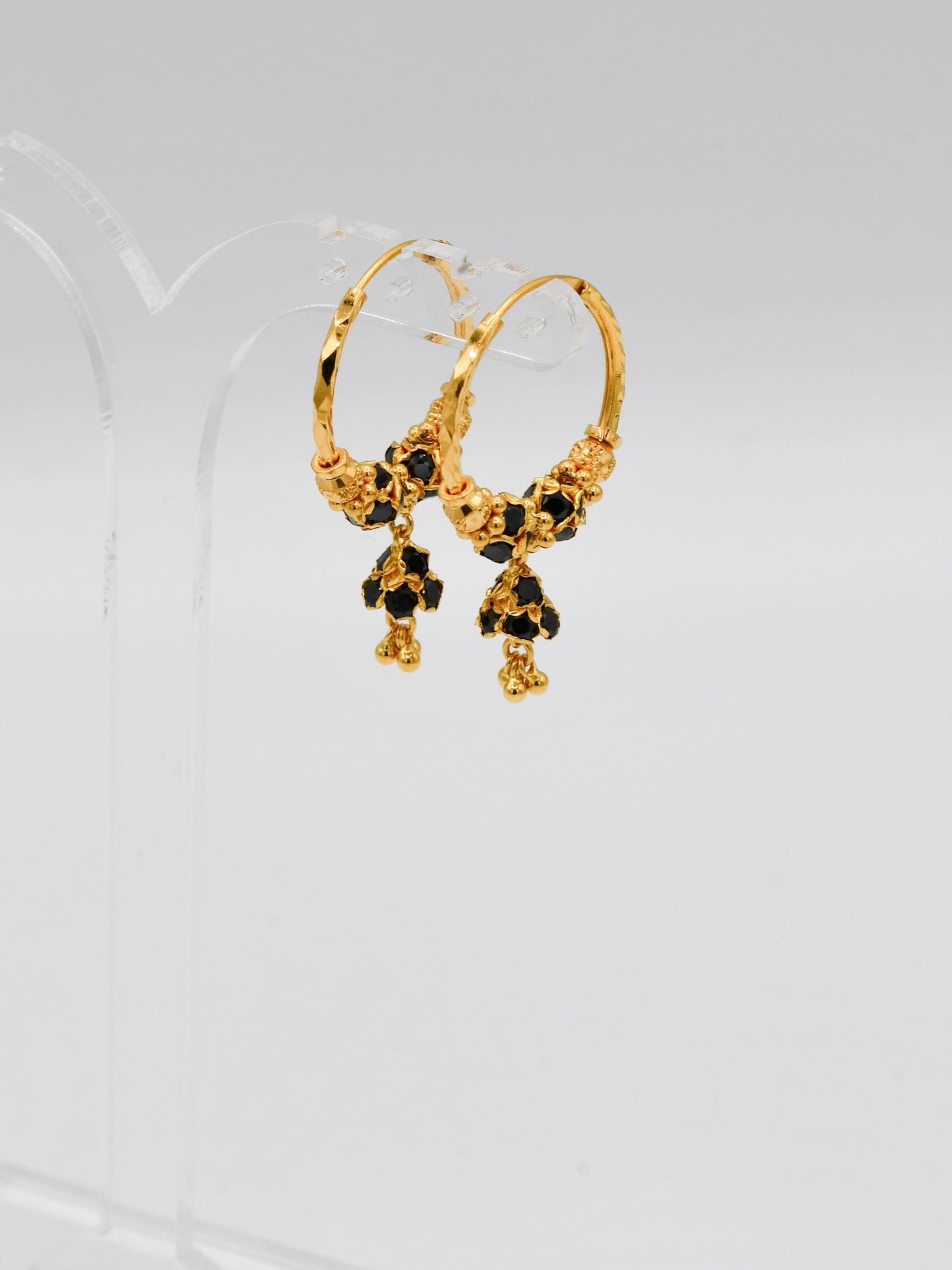 22ct Gold Crystal Ball Bali - Roop Darshan