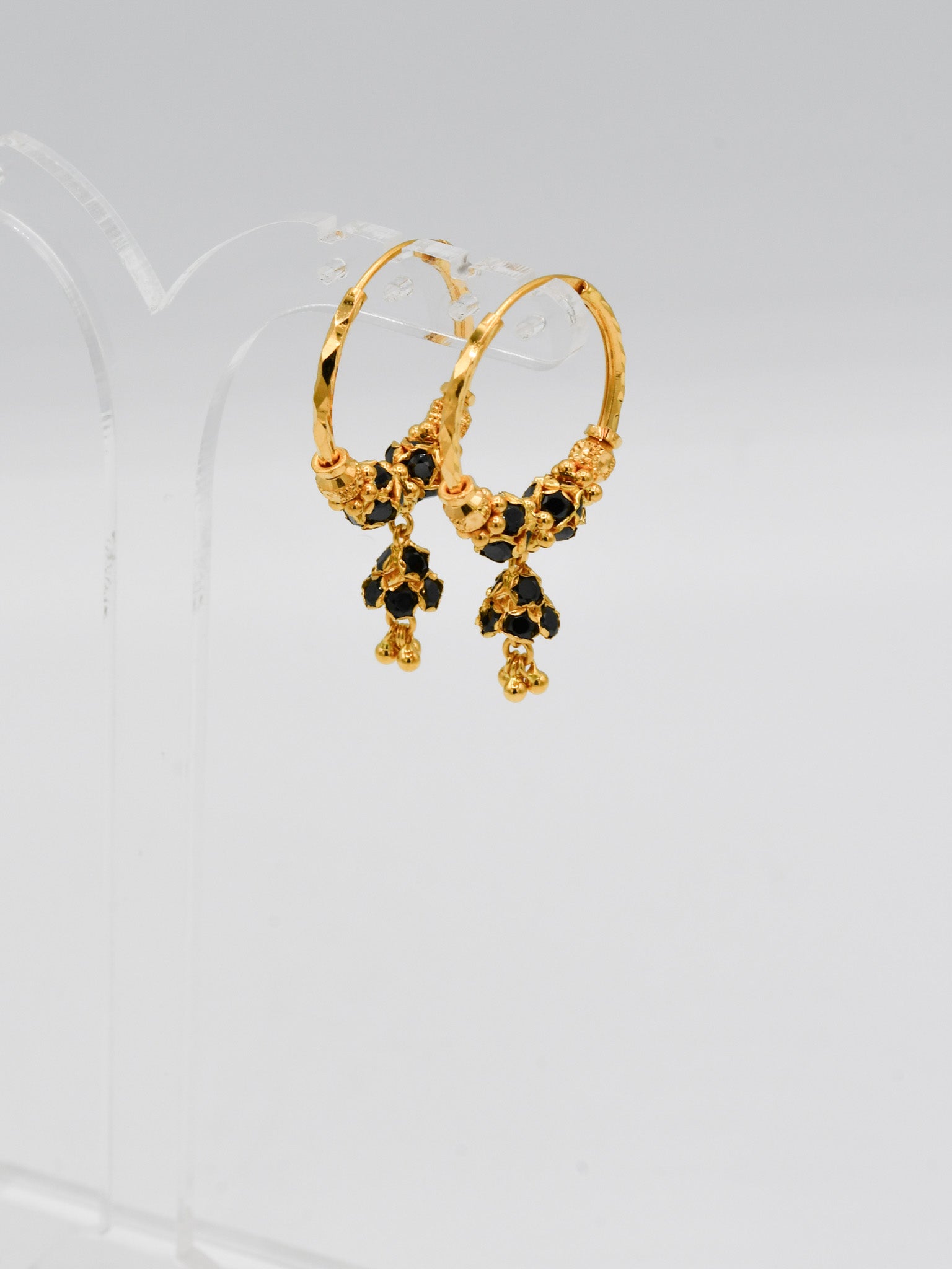 22ct Gold Crystal Ball Bali - Roop Darshan