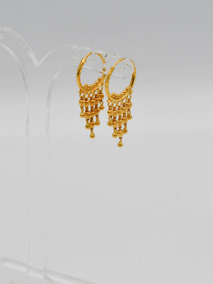 22ct Gold Bali - Roop Darshan