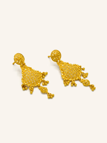 22ct Gold Necklace Set 61.64 GMS - Roop Darshan